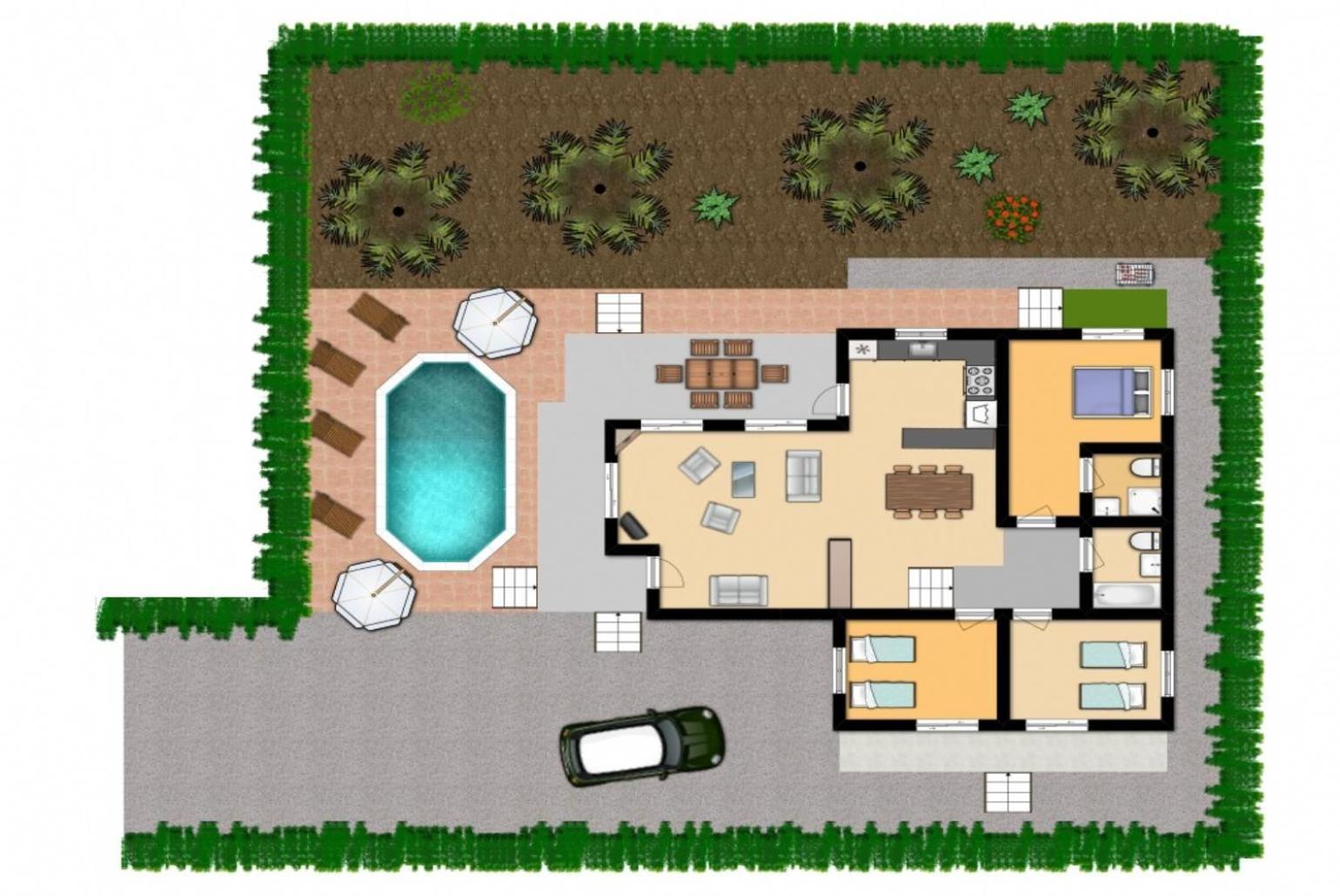 Villa Christia Maris Neo Chorio Ngoại thất bức ảnh